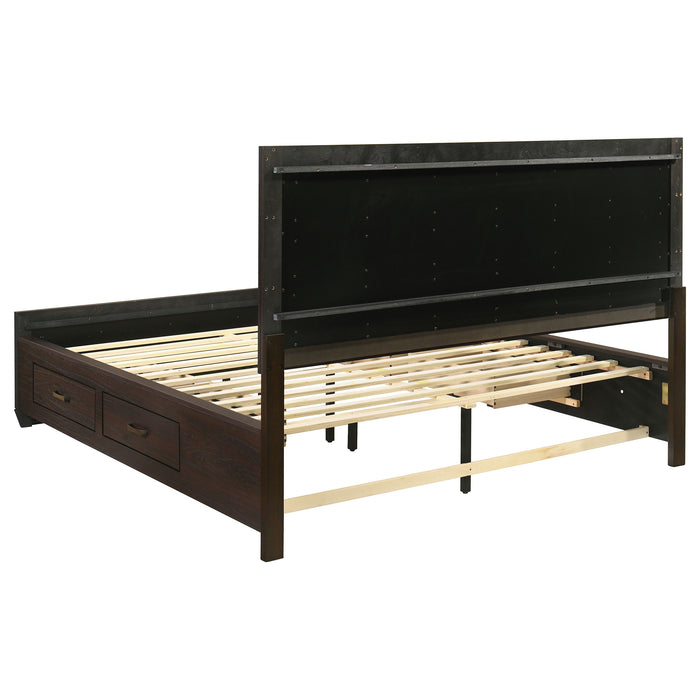 Kauffman Panel Platform Storage Bed