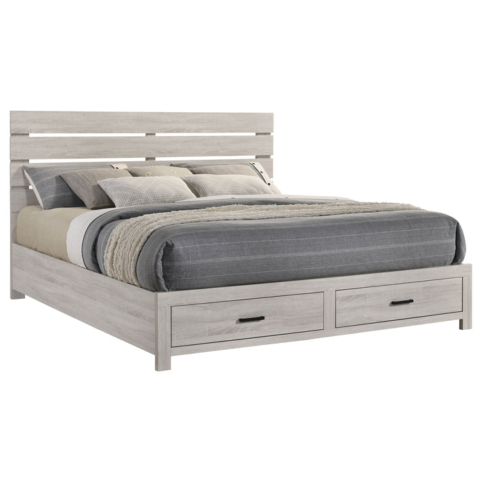 Brantford Wood Storage Panel Bed