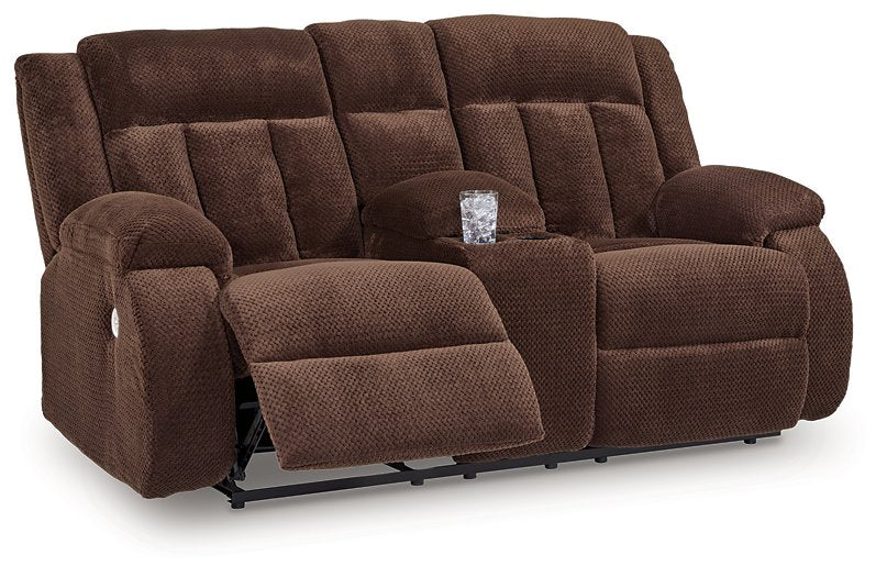 Observation Power Reclining Loveseat with Console