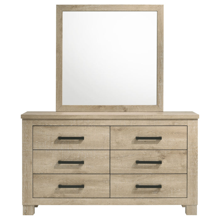 Oakglen Dresser With Mirrors