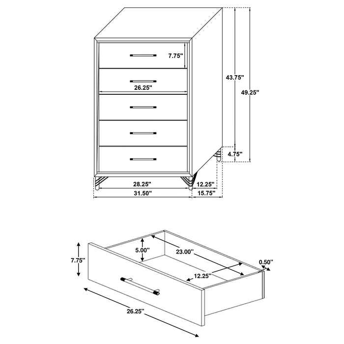 Lucia Chest of Drawers
