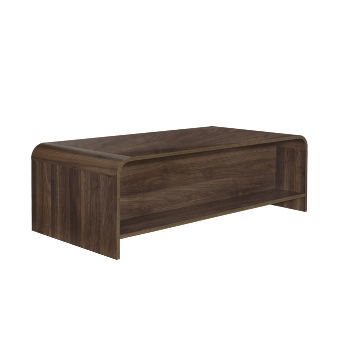 Mara Cocktail Table-Walnut