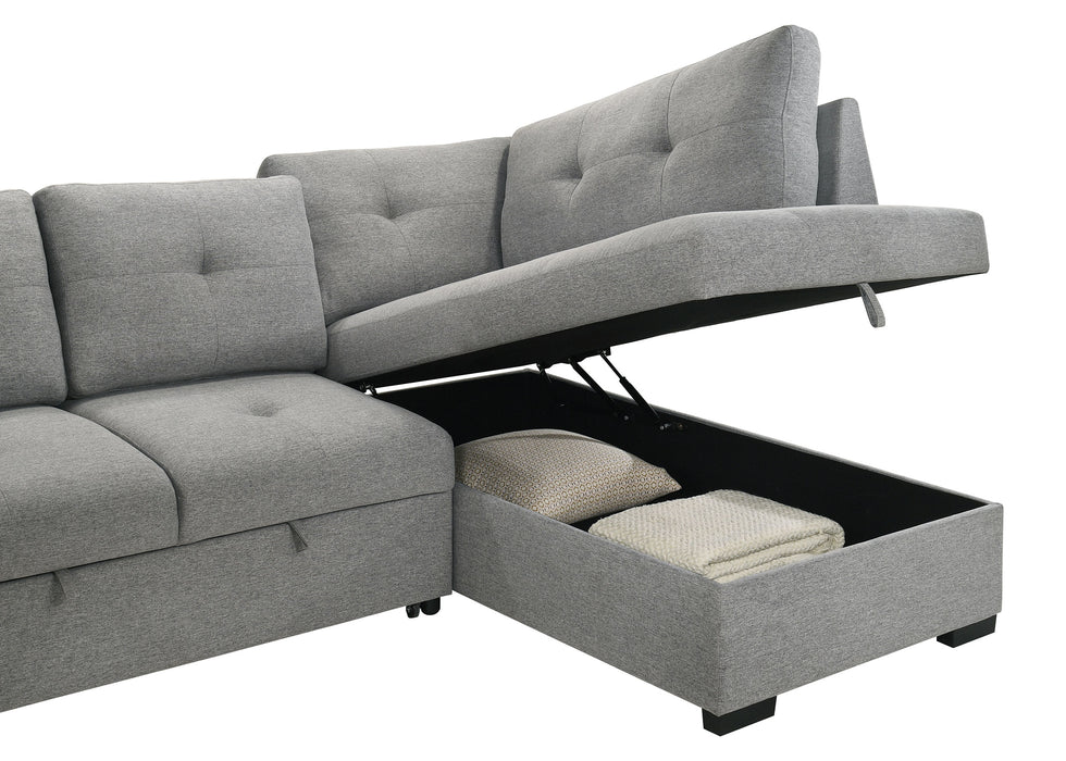 Roanne Pull-Out Sleeper Sectional Sofa