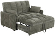 Cotswold Tufted Cushion Sleeper Sofa Bed Dark Grey image