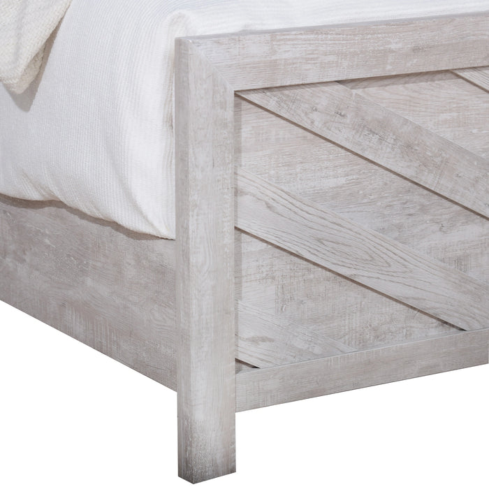 Biscayne 6/6 Ek Hb,Fb, & Slats-Driftwood