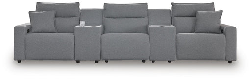 Modmax II Power Reclining Sectional with Consoles