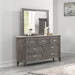 Lisbon Mirror-Gray