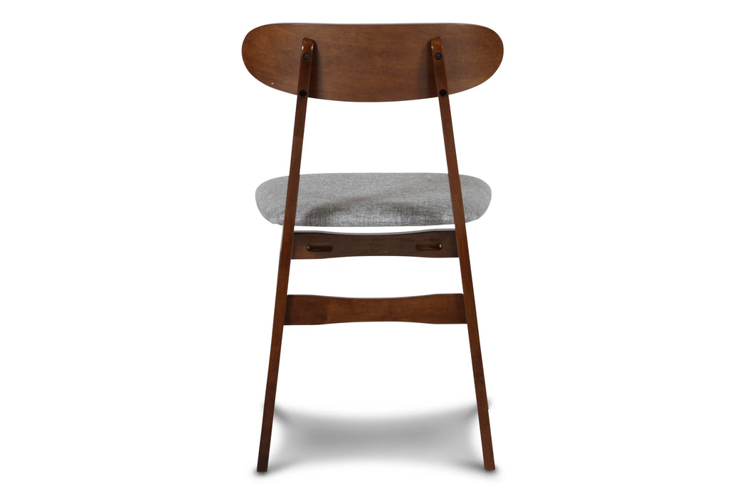Morocco Dining Chair W/Light Gray Seat Cushion (2 Per Carton