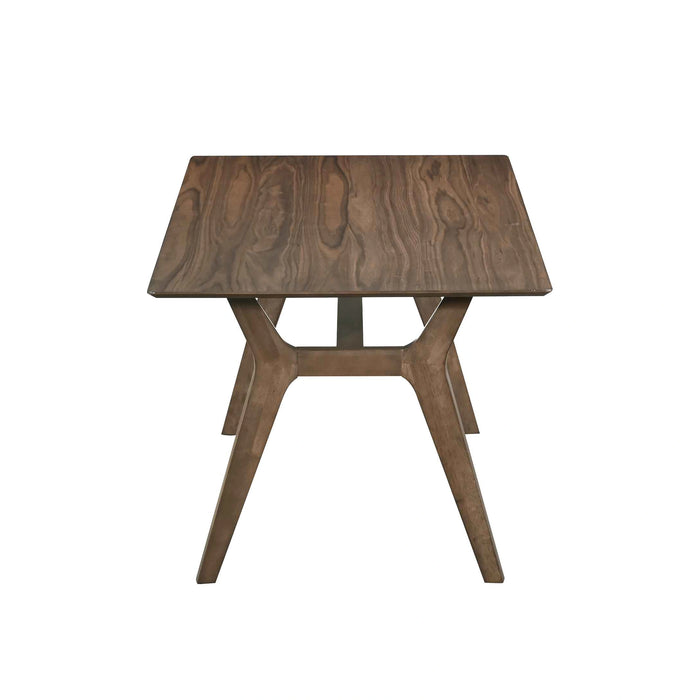 Thea 70" Rectangular Dining Table-Walnut
