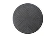 Gia 5 Pc 47" Round Dining Table & 4 Chairs-Gray
