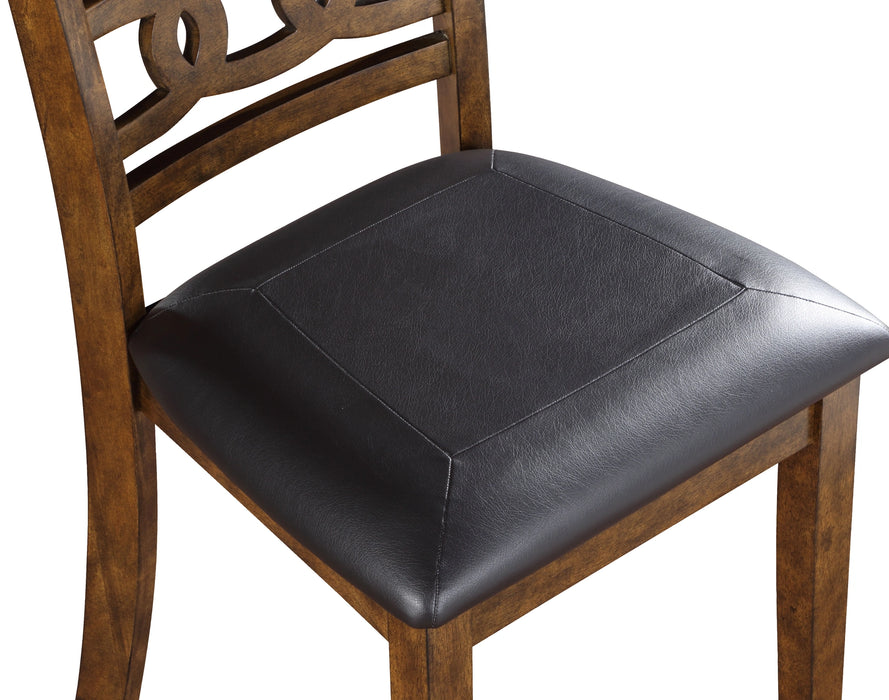 Gia Dining Chairs (2/Ctn)-Brown