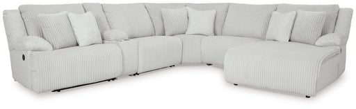 Top Tier Reclining Sectional with Chaise