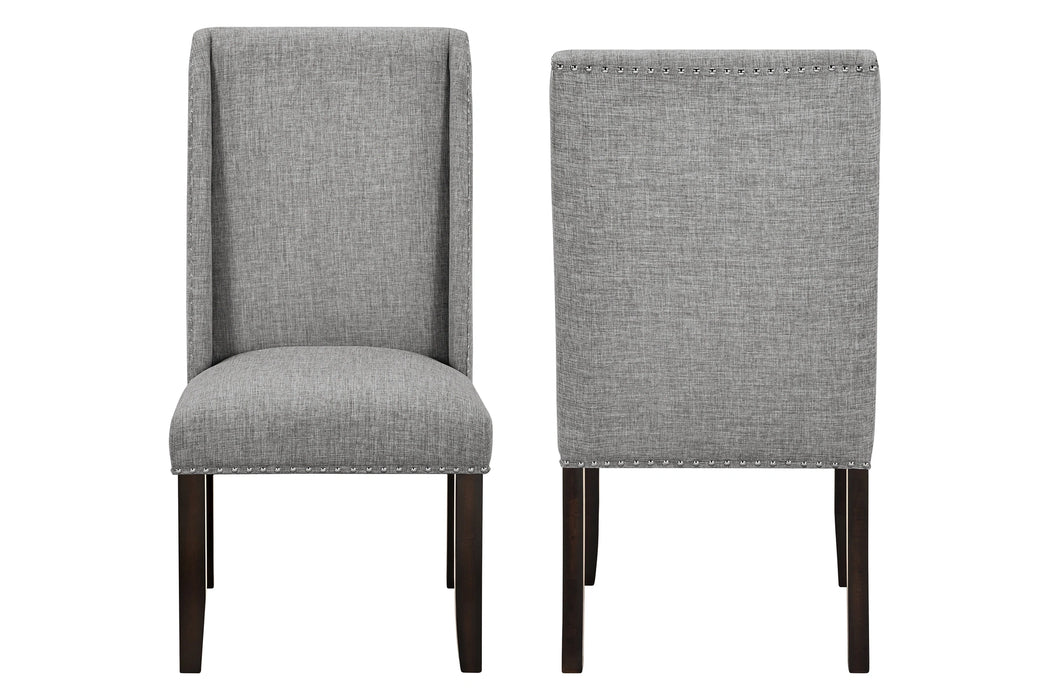 Faust Dining Chair (2 Per Carton)-Gray