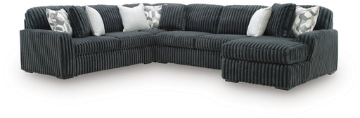 Midnight-Madness Sectional with Chaise