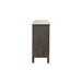 Lisbon Marble Top Dresser-Gray