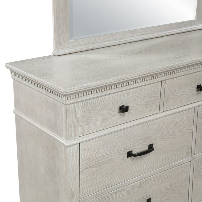 Silver Sands Mirror-Gray