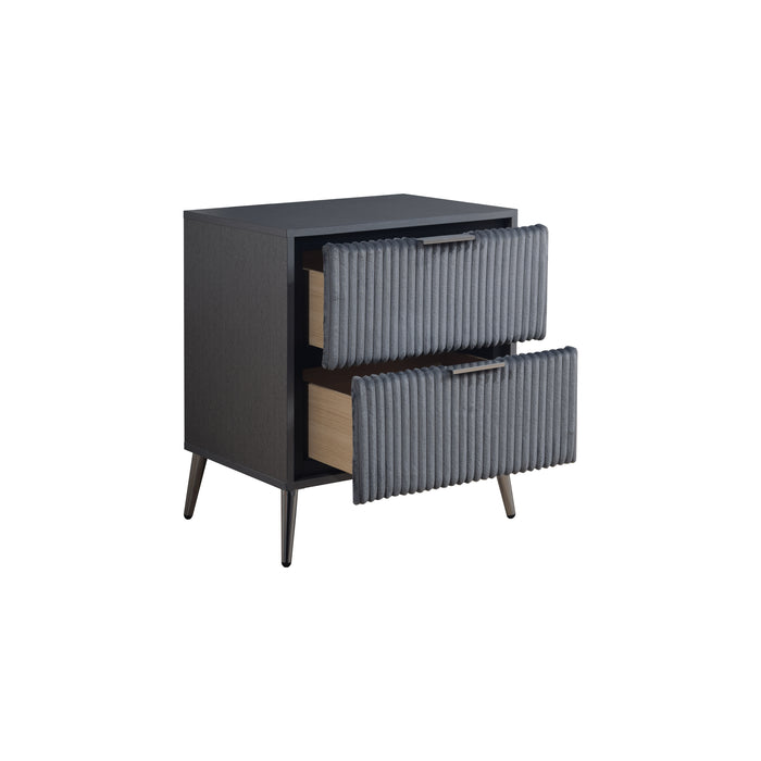 Kailani Nightstand- Gray