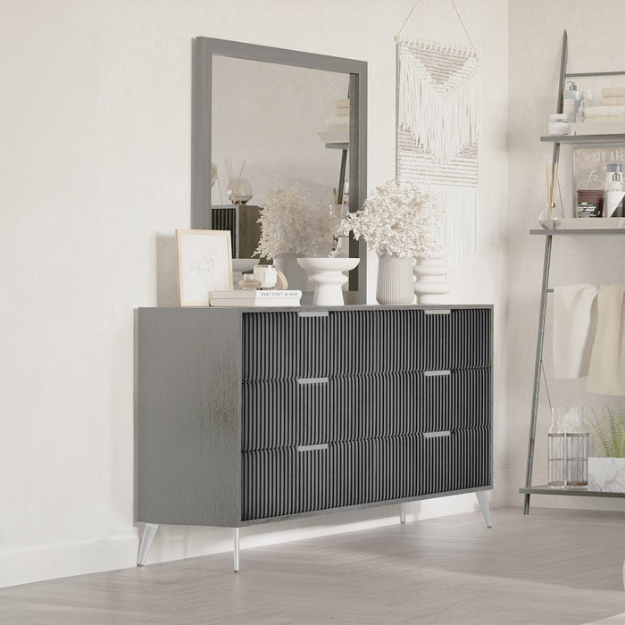 Kailani Mirror- Gray