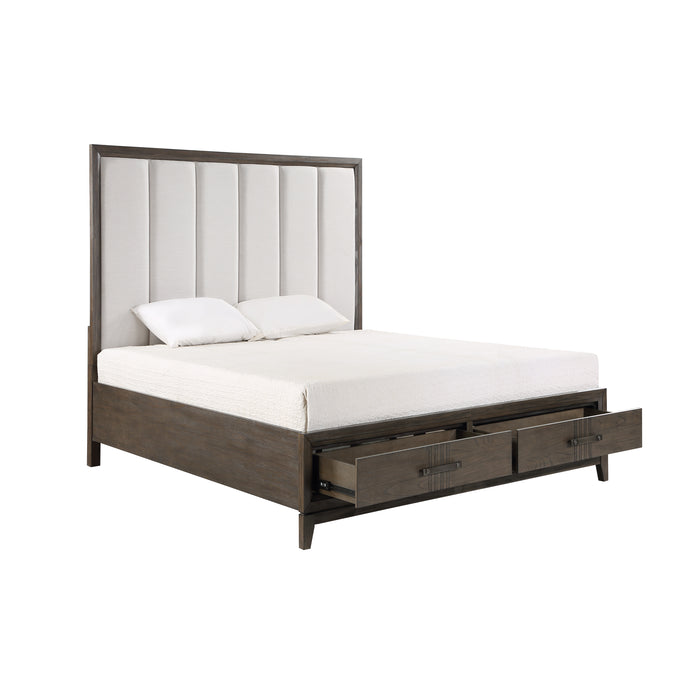 Landon 5/0 Q Headboard-Walnut