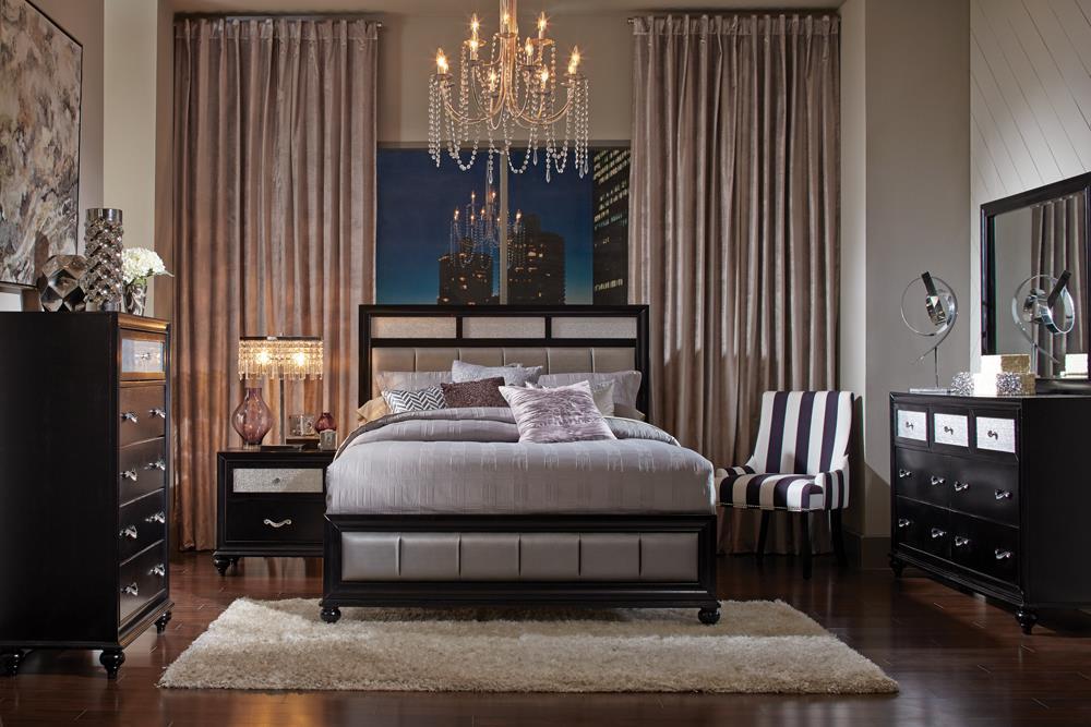 Barzini Transitional Queen Bed