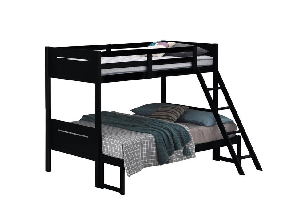 405052BLK TWIN/FULL BUNK BED