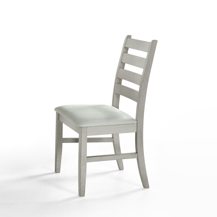 Pascal Ladderback Dining Chair (2 Per Carton)-Driftwood
