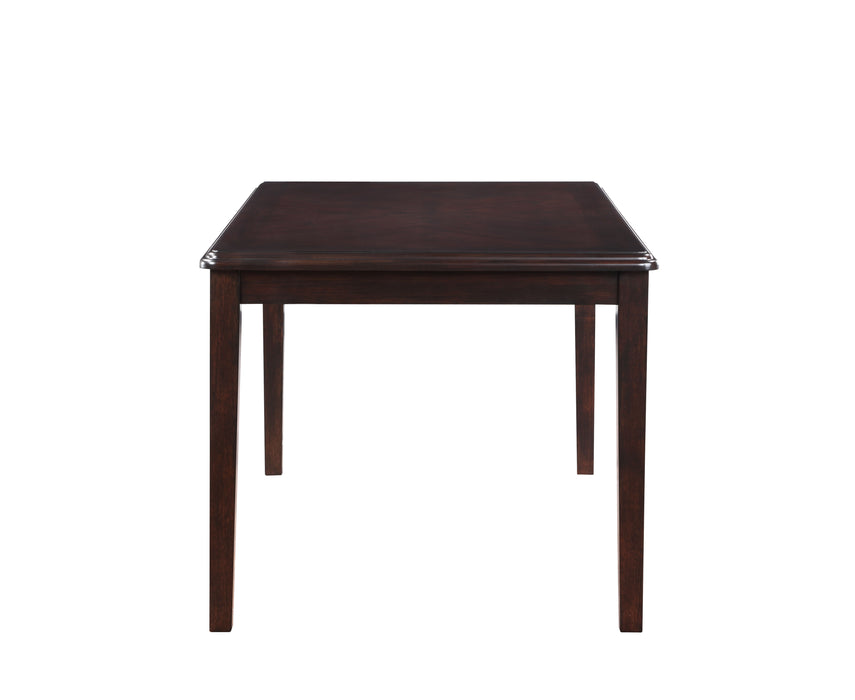 Gia 5 Pc 60" Dining Table & 4 Chairs-Ebony