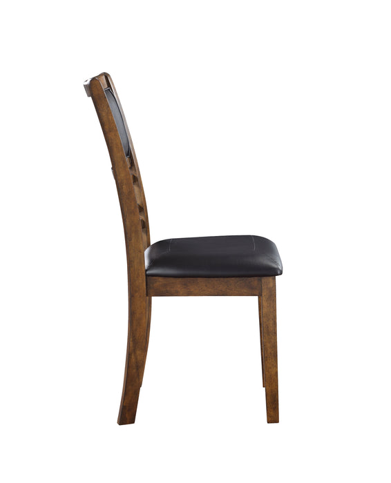 Gia Dining Chairs (2/Ctn)-Brown