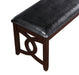 Gia 46" Bench-Ebony
