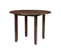 Gia 3 Pc 42" Drop Leaf Dining Table & 2 Chairs-Cherry