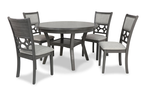 Mitchell 5 Pc Dining Set-Gray