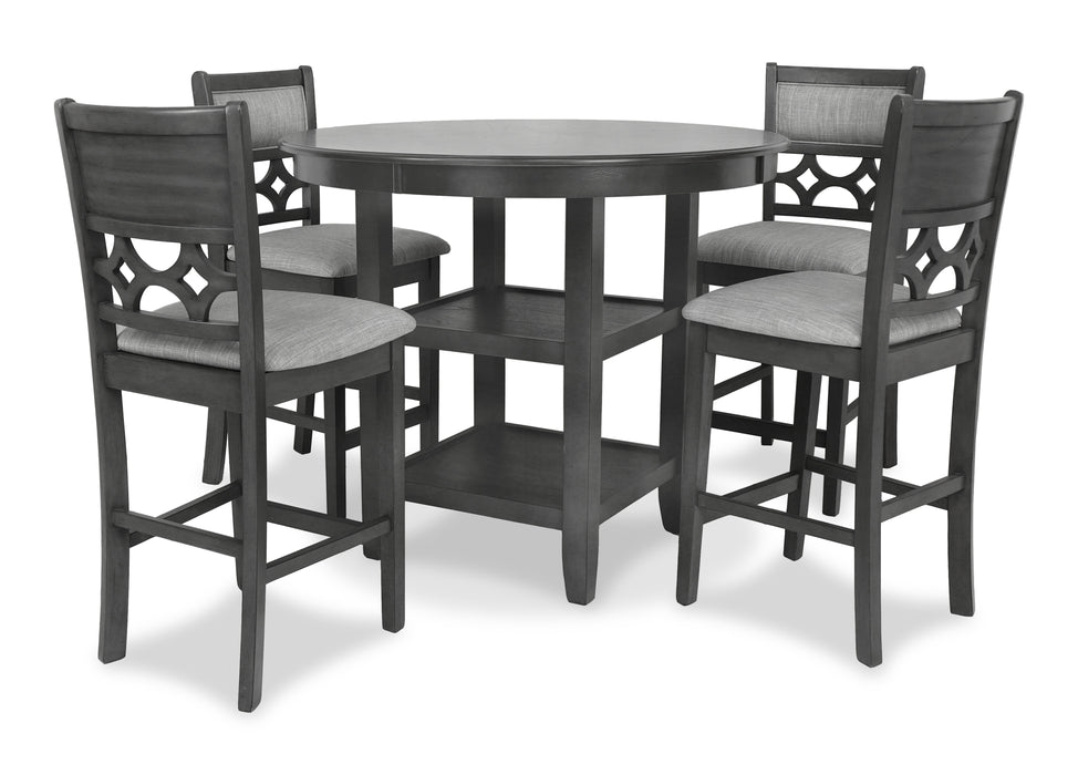 Mitchell 5 Pc Counter Set-Gray