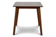 Morocco 47" Rectangle Dining Table-Walnut Brown