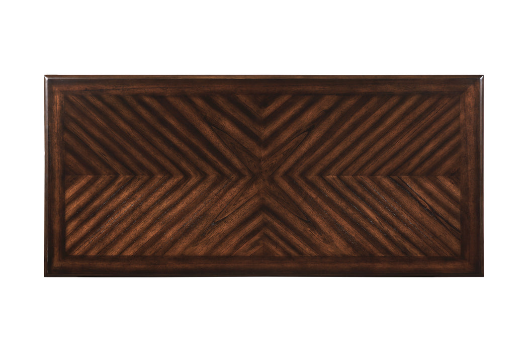 Amy 5 Pc 60" Counter Storage Table+Chairs-Brown Cherry