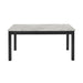 Celeste 64" Dining Table-Espresso/Faux Marble