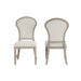 Gwendolyn Dining Side Chair (2 Per Carton)-Cerused Taupe