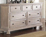 New Classic Furniture Allegra Dresser in Pewter image