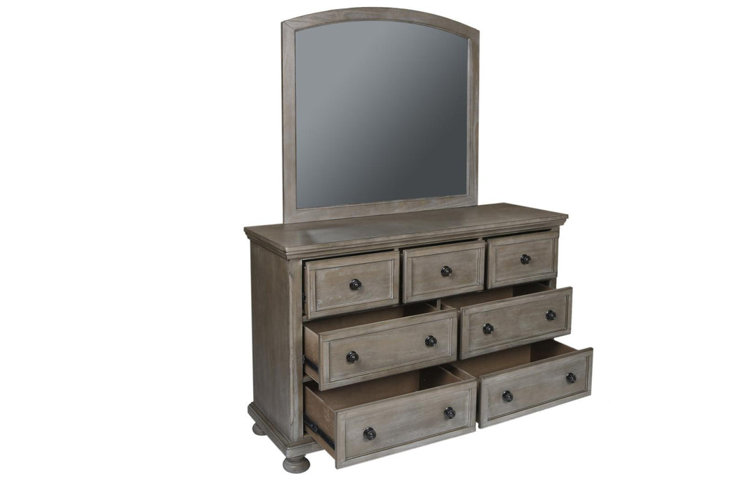 New Classic Furniture Allegra Youth Dresser in Pewter