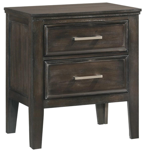 New Classic Furniture Andover 2 Drawer  Nightstand  in Nutmeg image