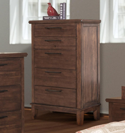New Classic Furniture Cagney Lift Top Chest in Chestnut image