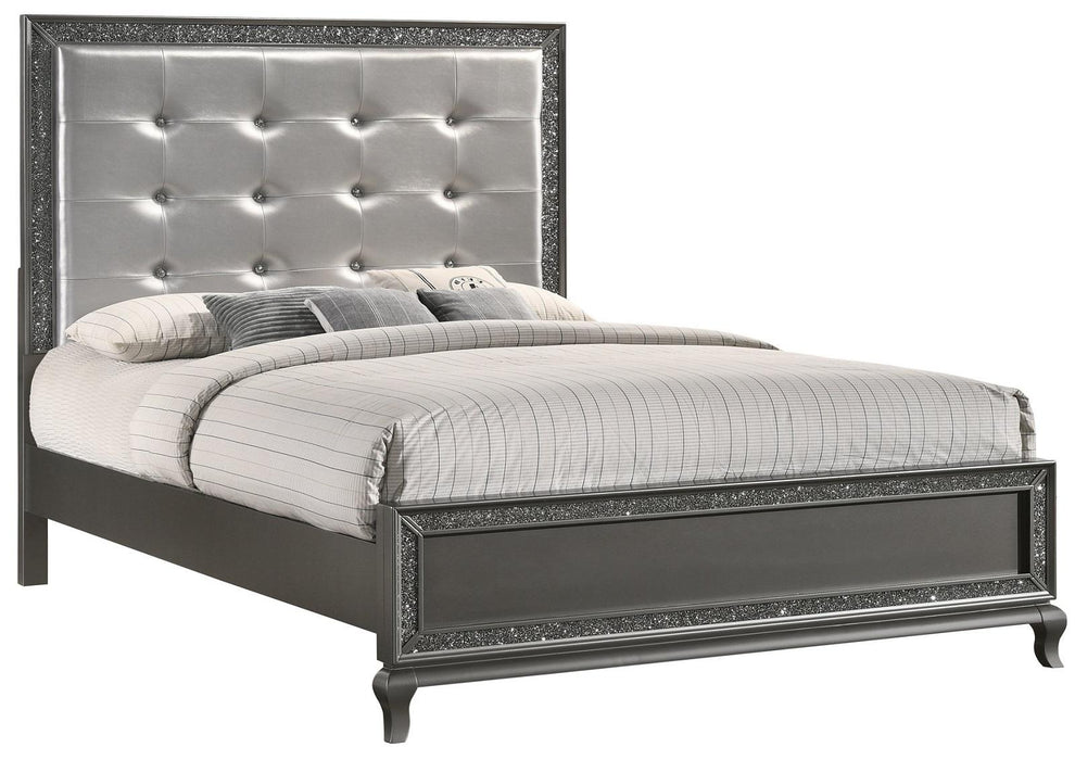 New Classic Furniture Park Imperial Full Bed in Pewter