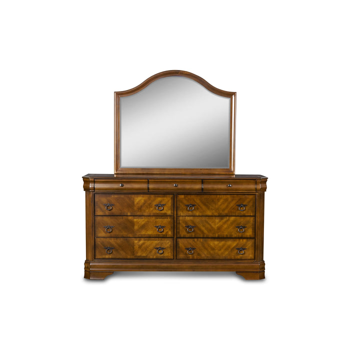 SHERIDAN MIRROR- BURNISHED CHERRY