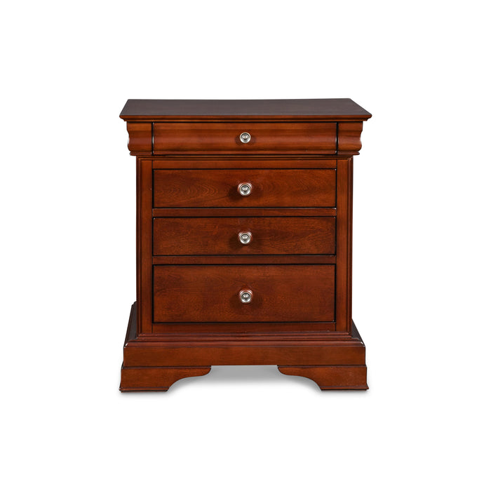 VERSAILLES NIGHTSTAND- BORDEAUX