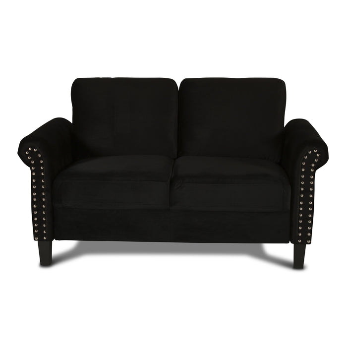 ALANI LOVESEAT-BLACK