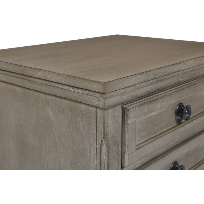 ALLEGRA YOUTH NIGHTSTAND-PEWTER
