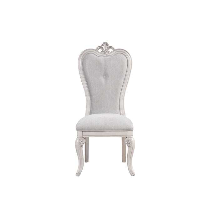 CAMBRIA HILLS SIDE CHAIR-MIST GRAY (2 PER CARTON)