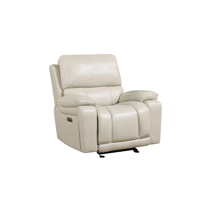 CICERO GLIDER RECLINER W/ PWR FR & HR-CREAM