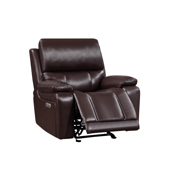 CICERO GLIDER RECLINER-BROWN