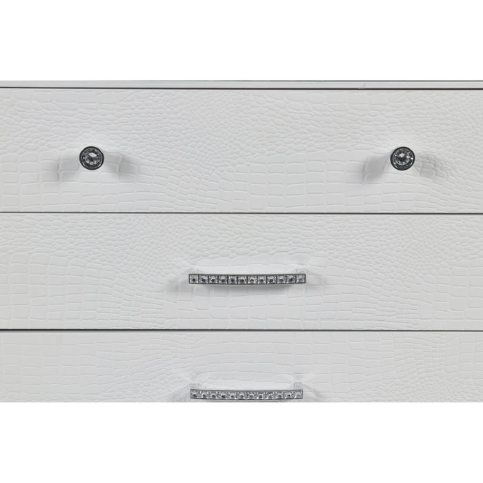 VALENTINO NIGHTSTAND-WHITE