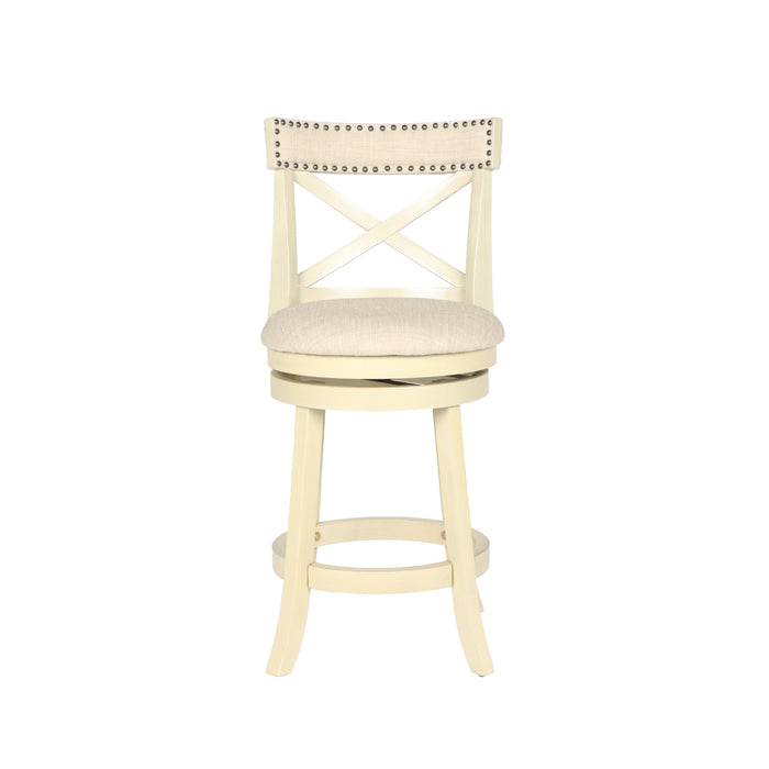 York 24" Counter Stool-White
